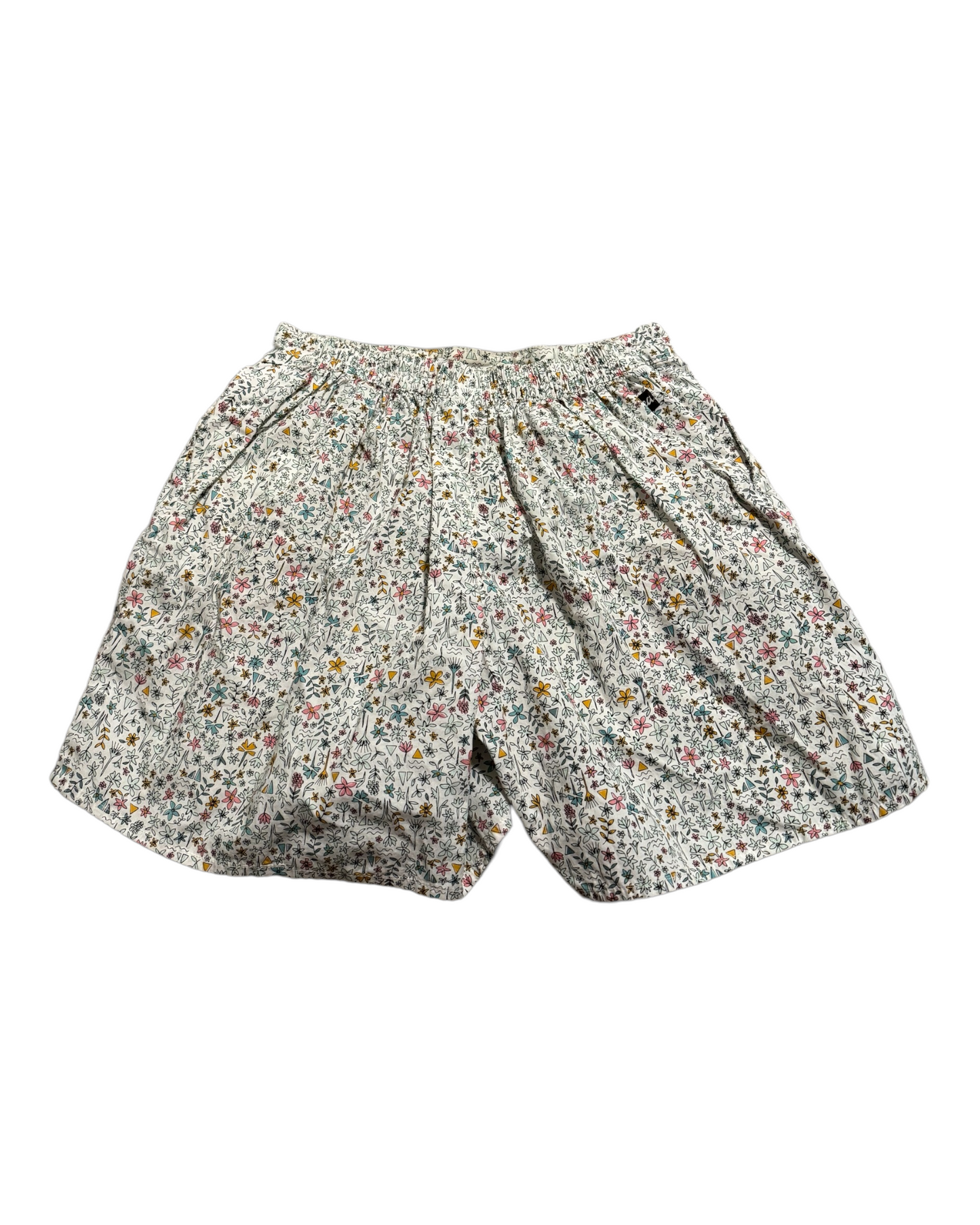 floral shorts